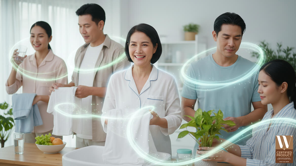 ความนิยมกลิ่นสะอาดสดชื่นของผู้ใช้ไทย