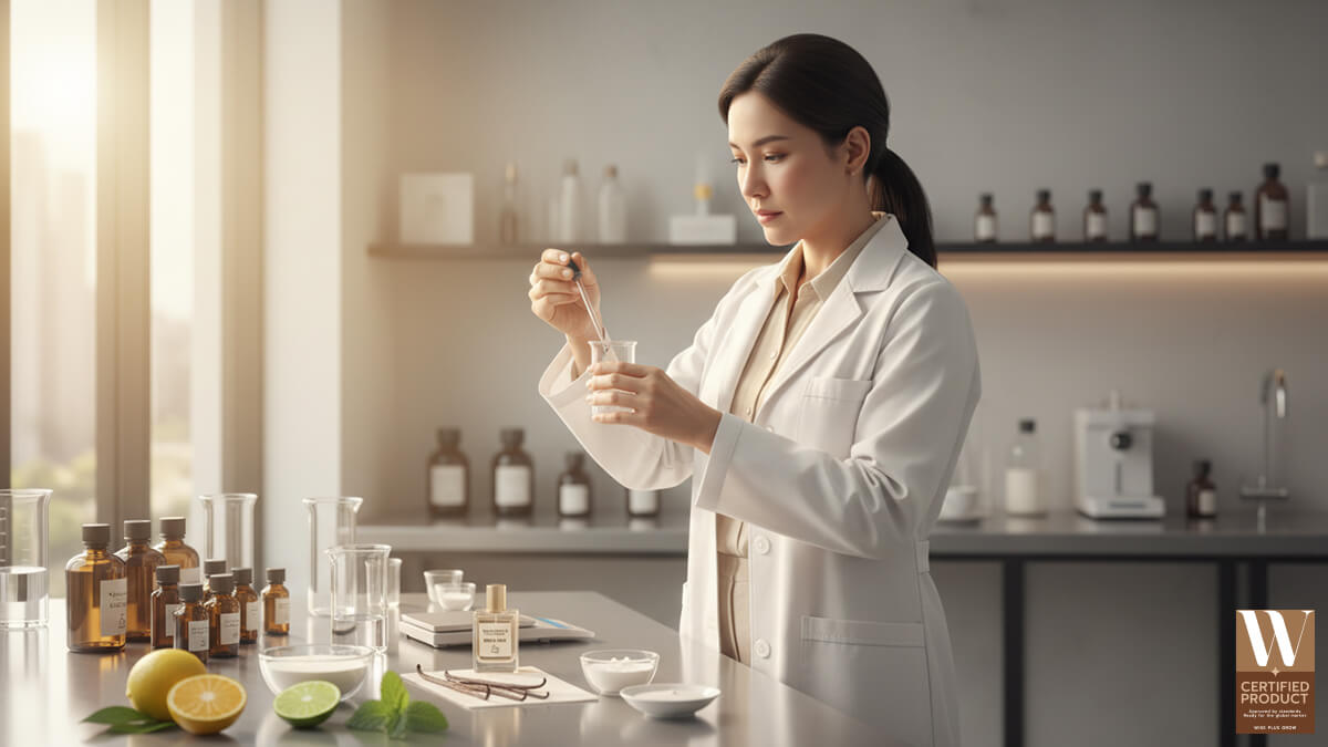 การออกแบบกลิ่น Warm Vanilla ให้เหมาะกับตลาดน้ำหอมไทย