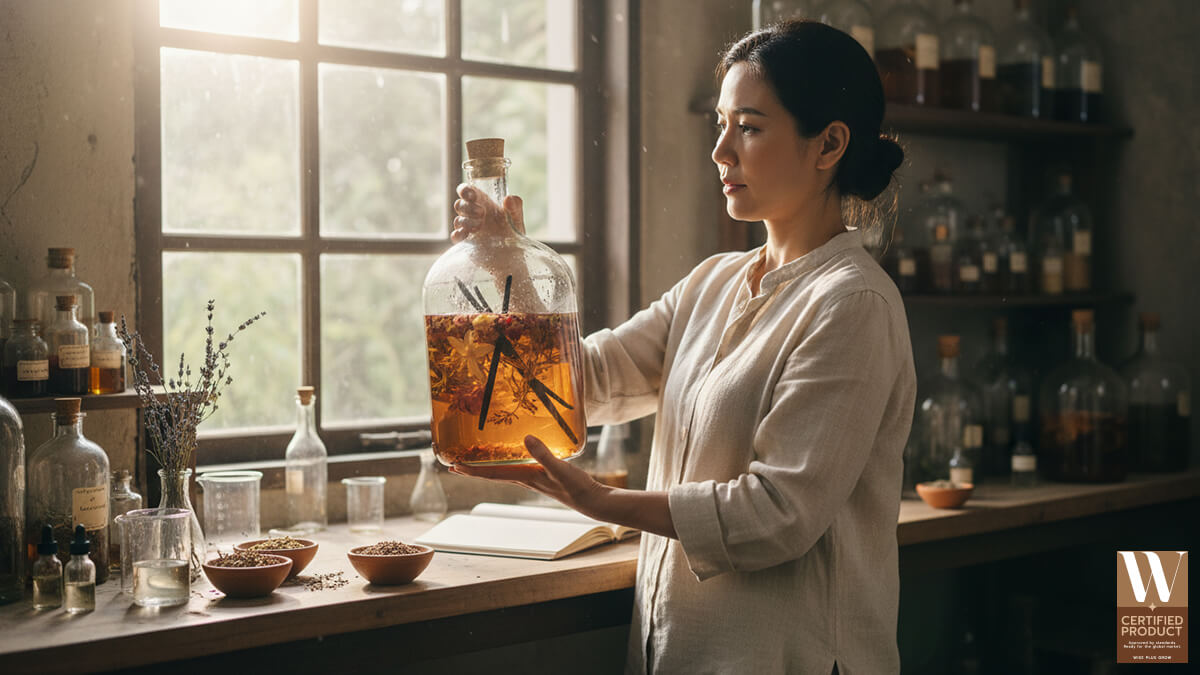 ความหมายของกระบวนการ Maceration ในน้ำหอม