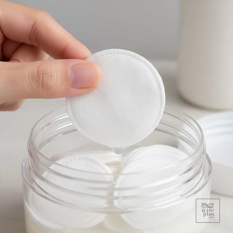 สำลีโทนเนอร์แพดแช่โทนเนอร์พร้อมใช้งาน