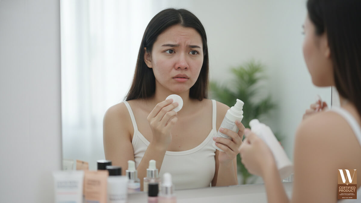 สัญญาณที่บอกว่าลำดับการใช้สกินแคร์ยังไม่เหมาะกับผิว